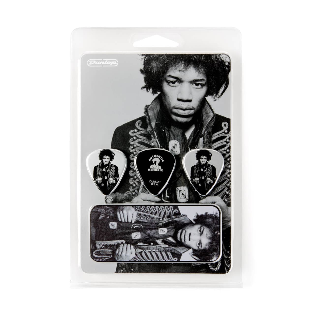 پیک گیتار DUNLOP JIMI HENDRIX PICK TIN — تصویر ۸