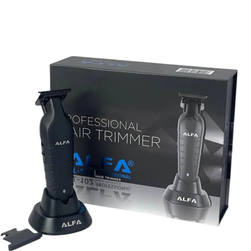 ماشین اصلاح موی سر و صورت آلفا مدل ALFA AL-102 | خط زن و صفر زن حرفه‌ای — تصویر ۳