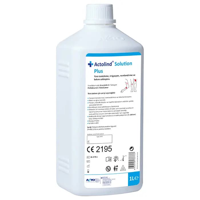 محلول شستشوی اکتولیند پلاس – Actolind solution plus — تصویر ۵