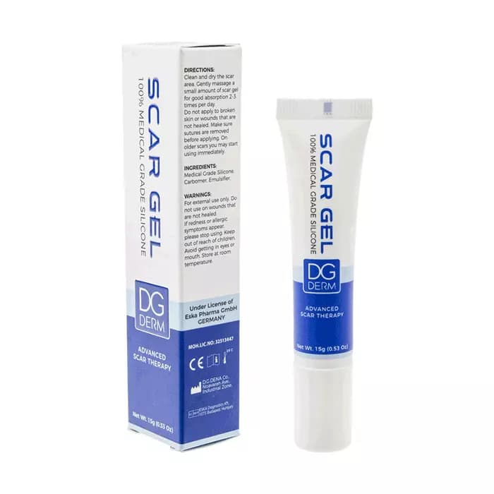 ژل ترمیم کننده پوست دیجی درم – DG Derm Scar Gel — تصویر ۳