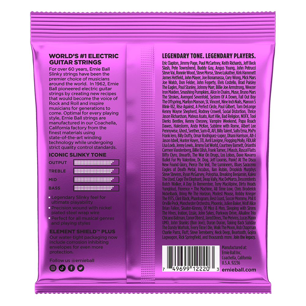 سیم گیتار الکتریک ERNIEBALL POWER SLINKY NICKEL WOUND 11-48 — تصویر ۲