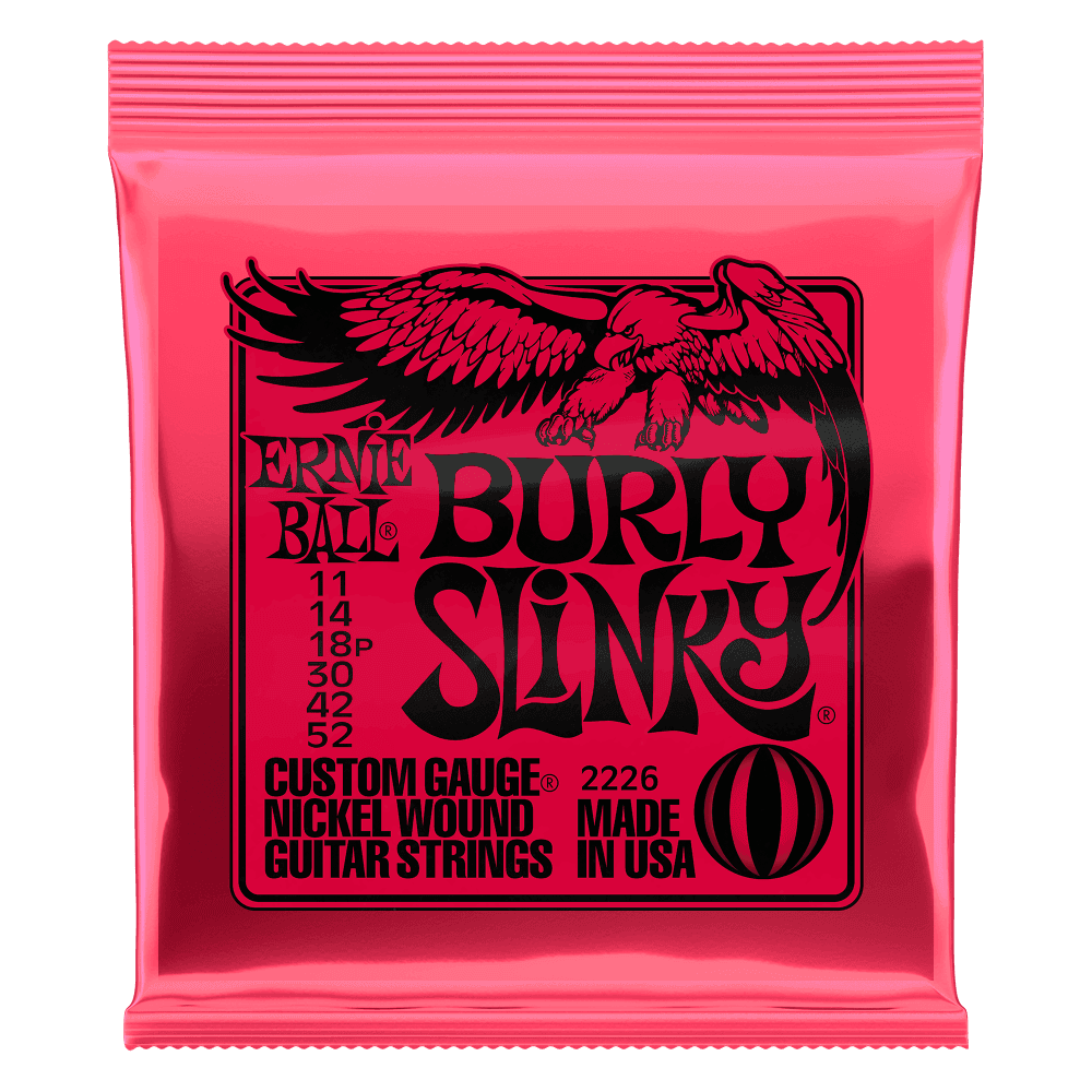 سیم گیتار الکتریک Ernie Ball Burly Slinky Nickel Wound 11-52