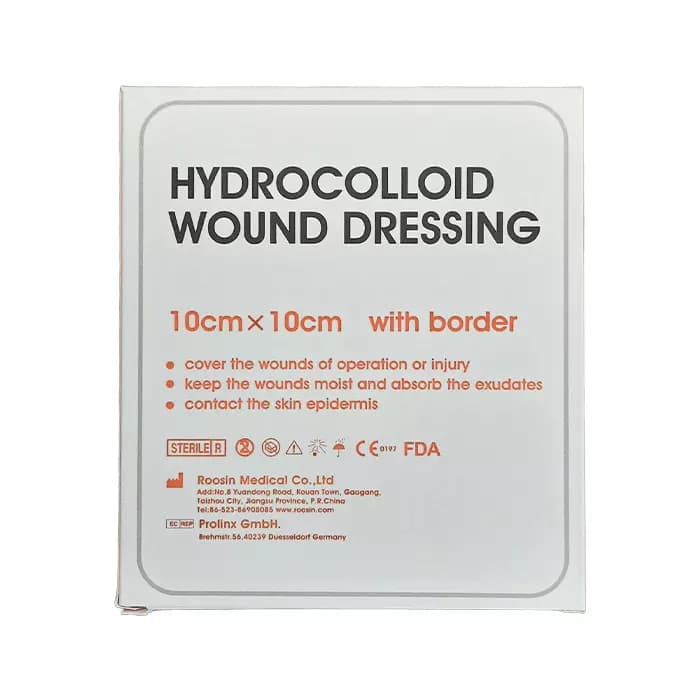 پانسمان هیدروکلوئید چسب دار روزین | Roosin Bordered Hydrocolloid — تصویر ۸