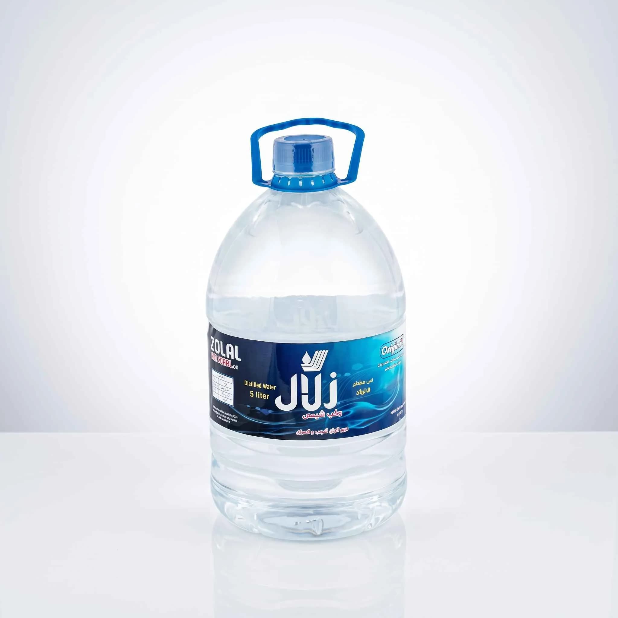 آب مقطر یکبار تقطیر زلال — تصویر ۳