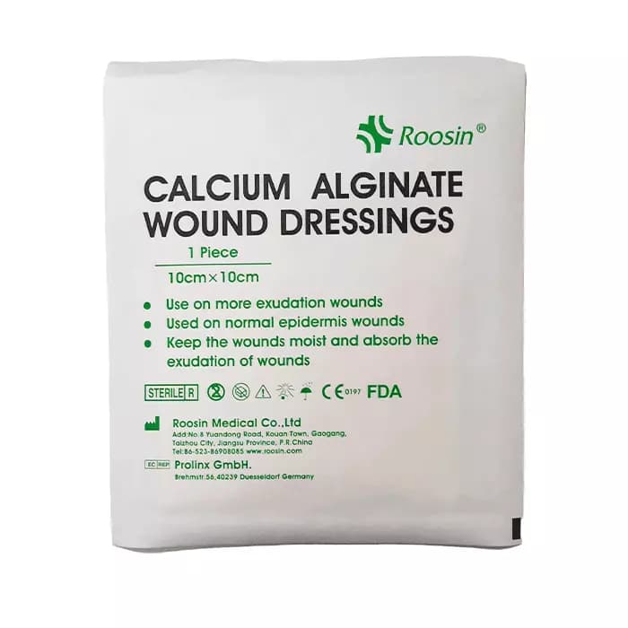 پانسمان آلژینات کلسیم روزین | Roosin Calcium Alginate — تصویر ۲