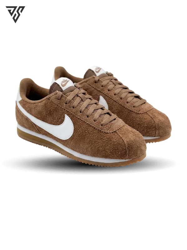 کتونی زنانه نایک کورتز قهوه ای — تصویر ۶
