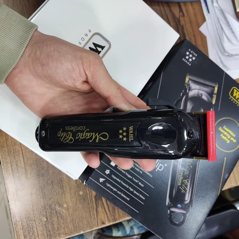 ماشین اصلاح حجم زن وال WAHL 8591L1 مجیک کلیپ مشکی — تصویر ۸
