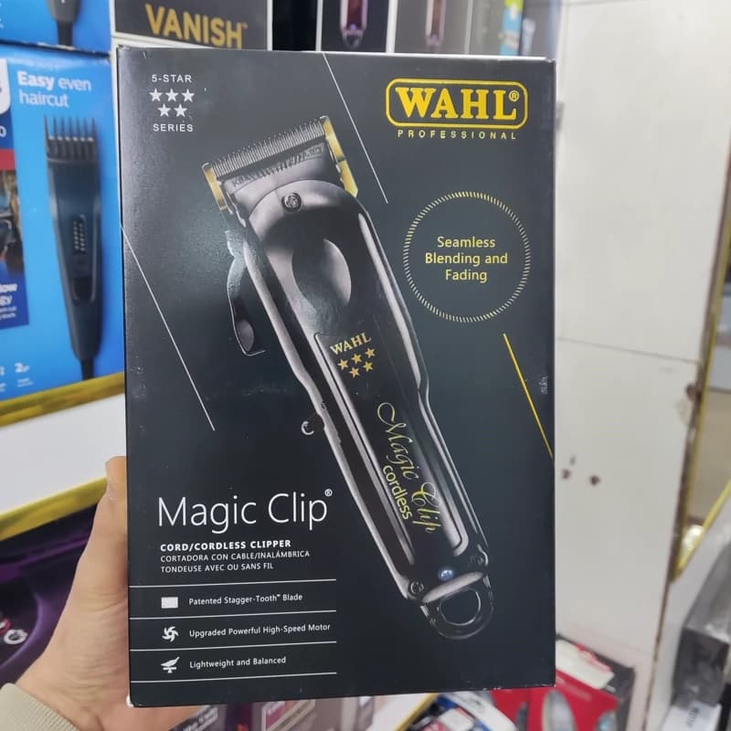 ماشین اصلاح حجم زن وال WAHL 8591L1 مجیک کلیپ مشکی — تصویر ۱۲