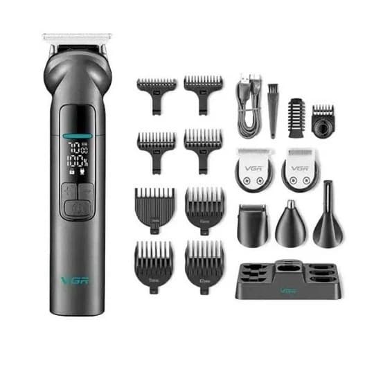 ماشین اصلاح موی سر و صورت شارژی وی جی آر مدل VGR V-096