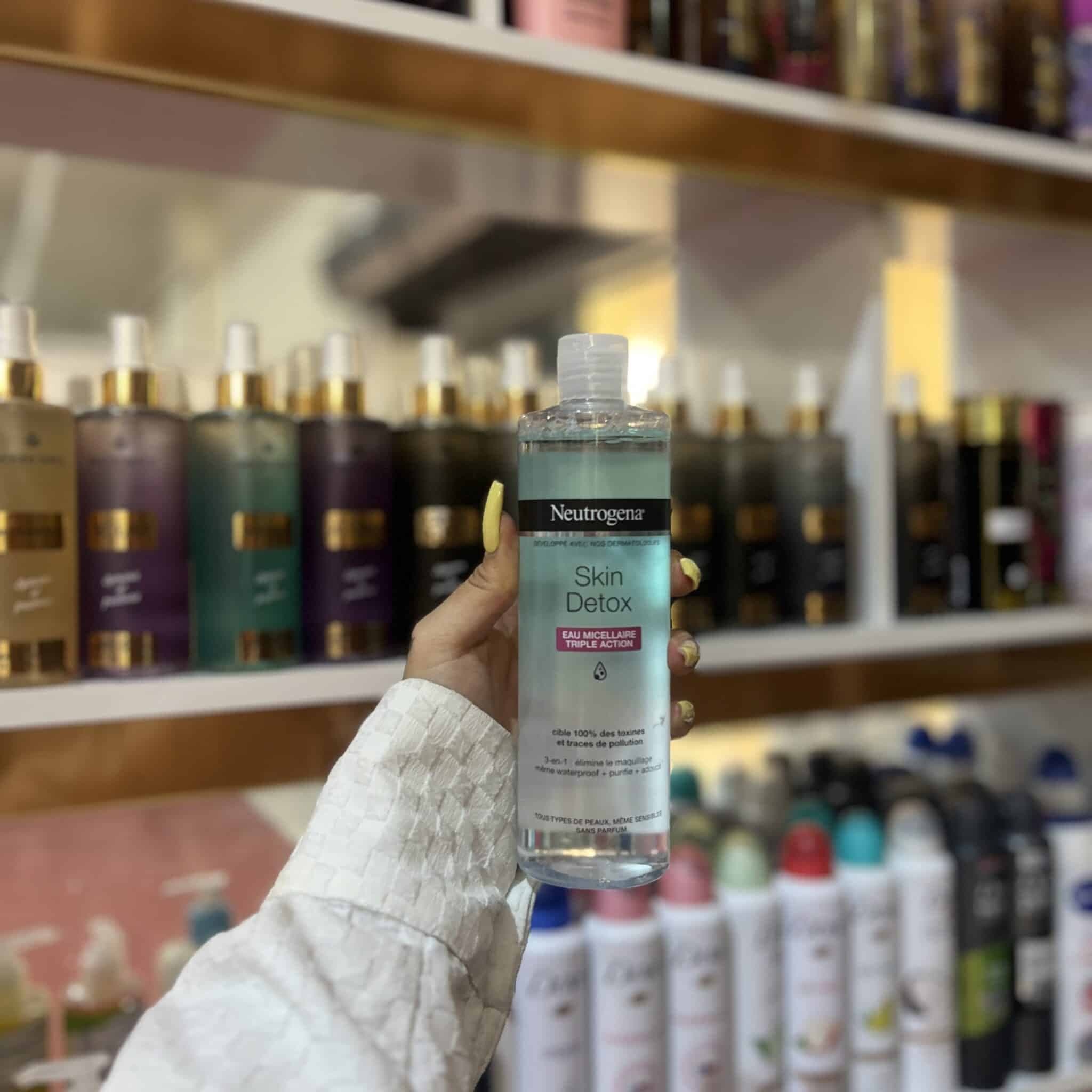 میسلار واتر نوتروژینا skin detox حجم 400 میل — تصویر ۳