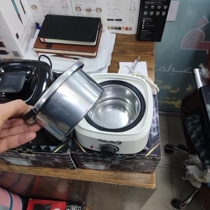 دستگاه موم گرم کن سولار استار 601 | حرفه ای با قابلمه آلومینیومی — تصویر ۴