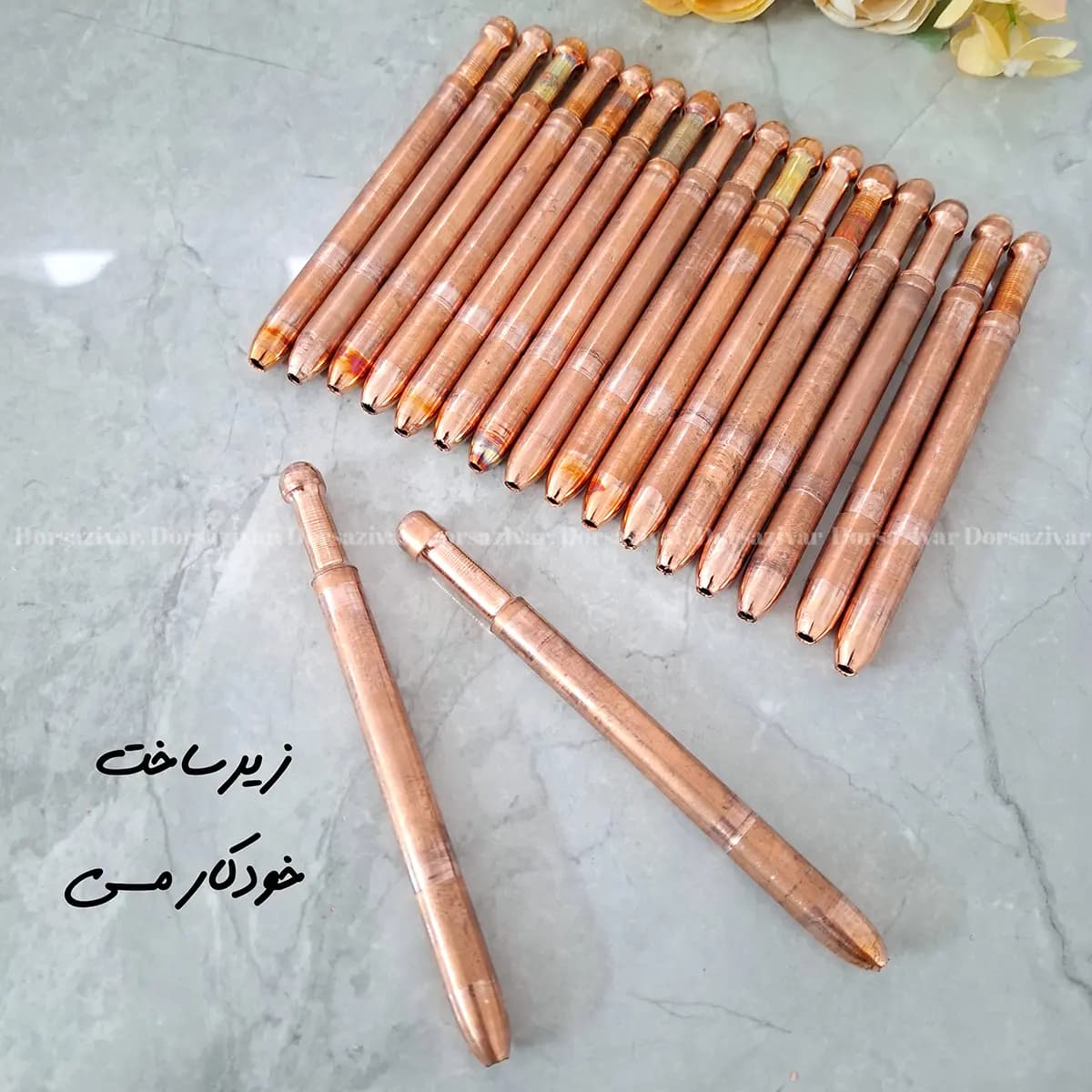زیرساخت خودکار فیروزه کوبی بدون آبکاری
