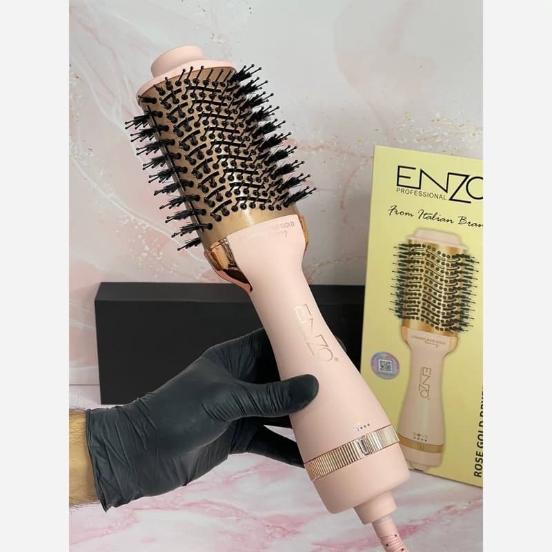 سشوار برس دار انزو پروفیشینال EN-6209 | صاف کننده و حالت دهنده حرفه ای — تصویر ۳