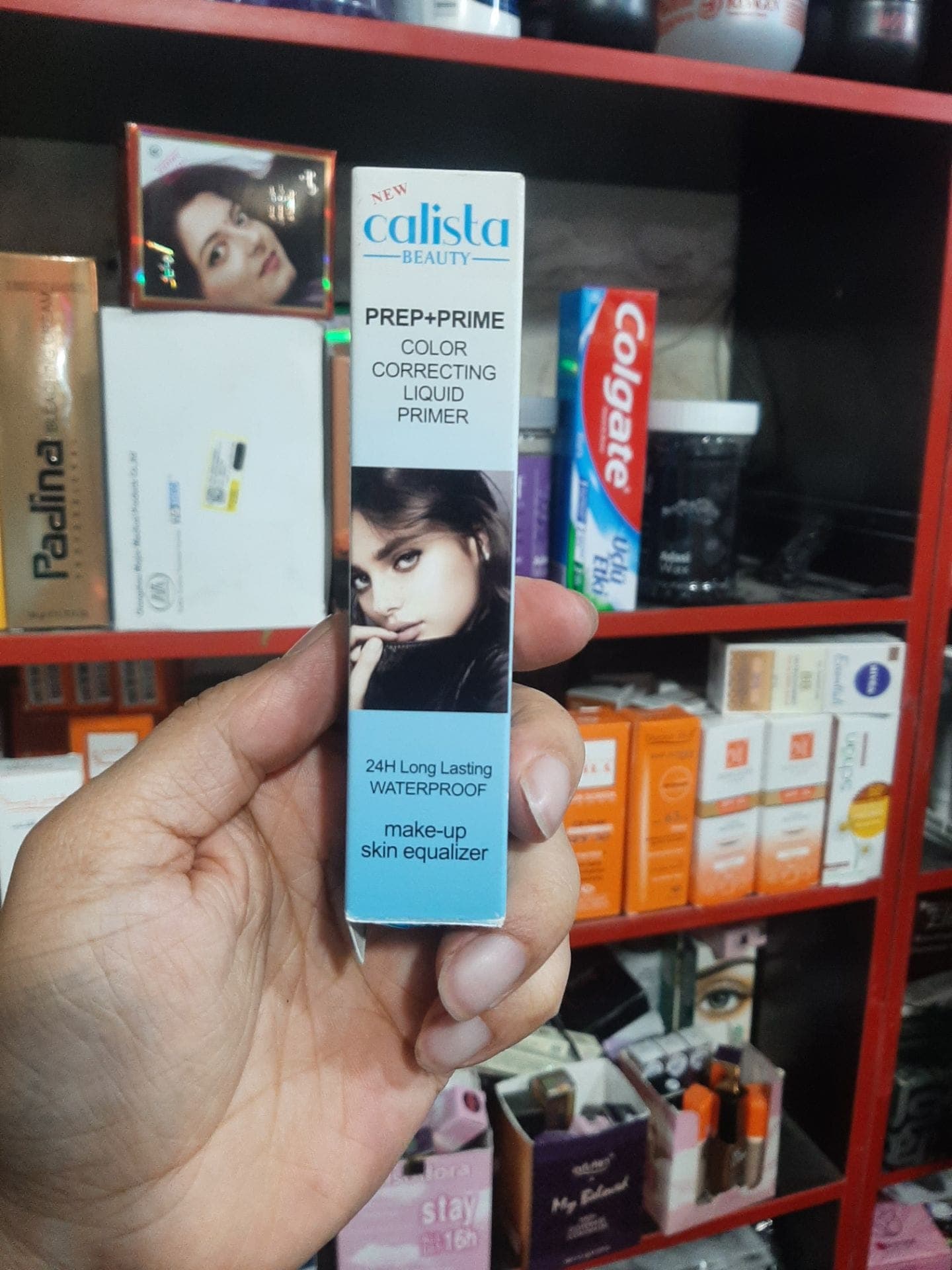 پرایمر مایع کالیستا مدل Prep + Prime Color Correcting | اصلاح کننده رنگ پوست — تصویر ۴