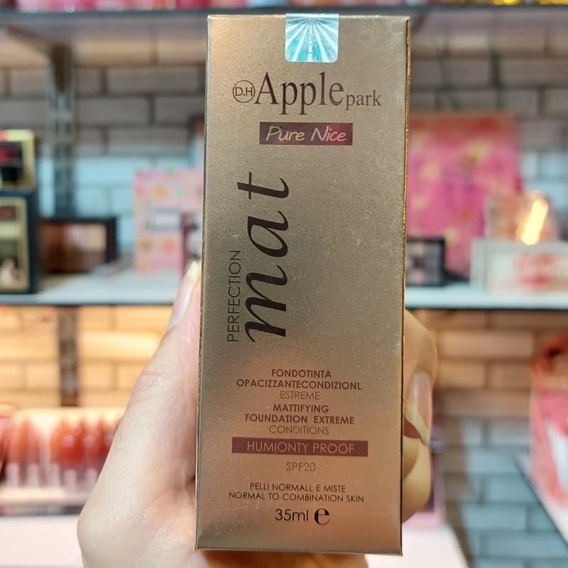 🧴 کرم پودر مت Pure Nice (اپل پارک) مدل Perfection | مات کننده | SPF 20 — تصویر ۲