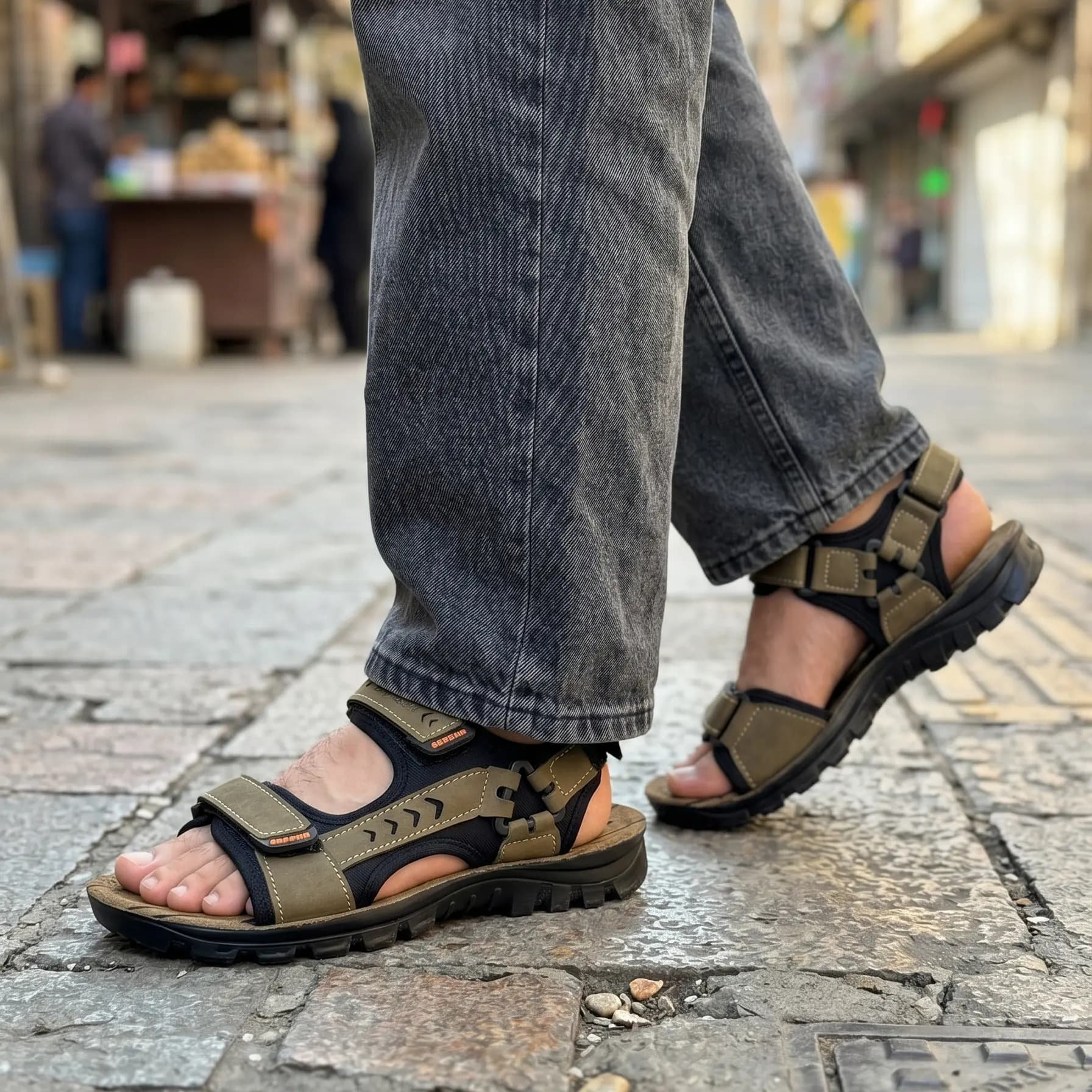 صندل رکابدار جردن مردانه M333 — تصویر ۳