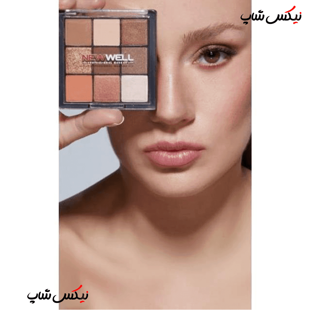 پالت سایه چشم نیوول در ۹ رنگ مات و شاین دار — تصویر ۴