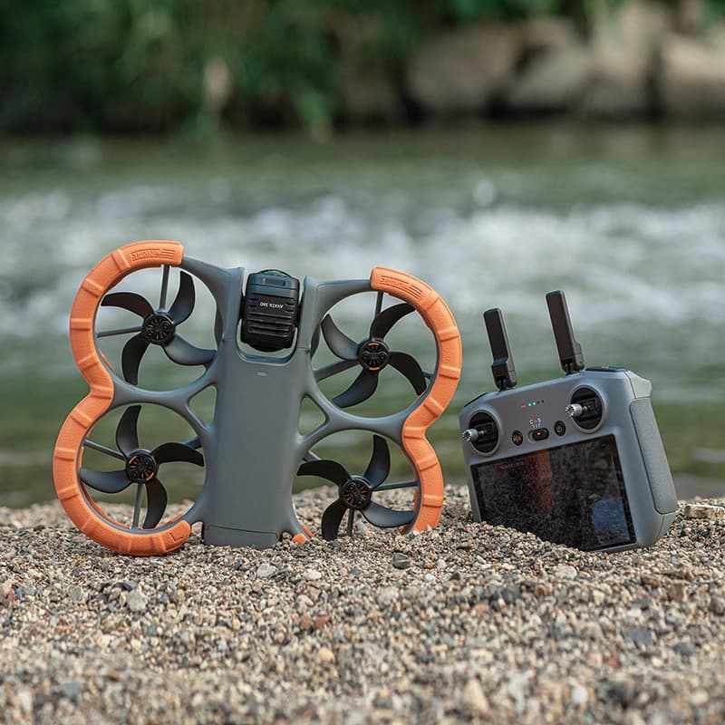 محافظ ضربه‌گیر STARTRC DJI Avata 360 | محافظ EVA نامرئی | آموت — تصویر ۸