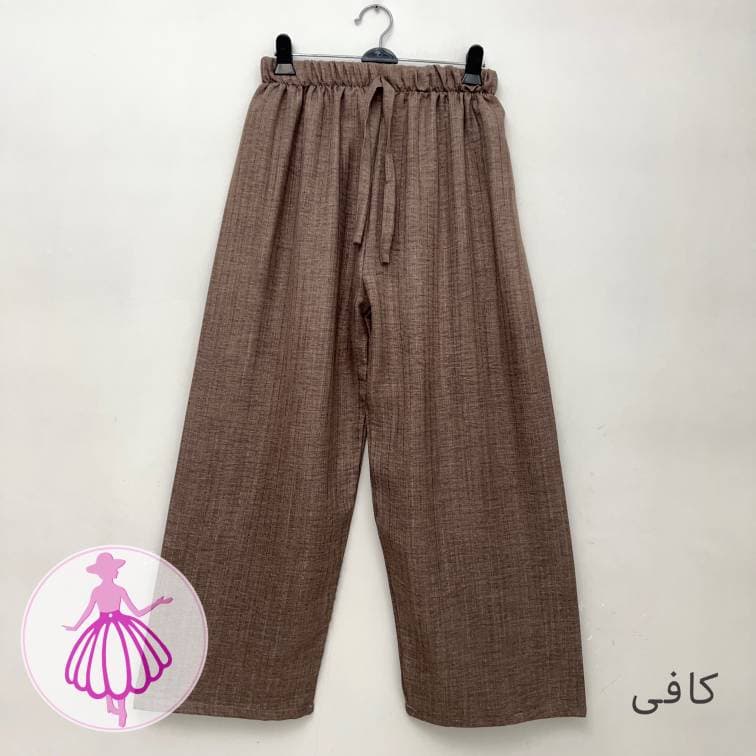 شلوار شانتون لمه دار نیم بگ — تصویر ۱۰