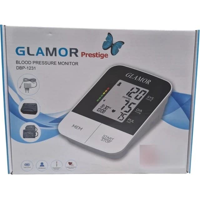 فشارسنج بازویی دیجیتال گلامور مدل DBP 1231 — تصویر ۲