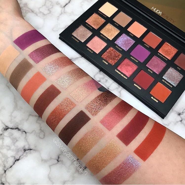 پالت سایه هدی بیوتی مدل Desert Dusk Huda Beauty- آپادانا شاپ — تصویر ۱۱