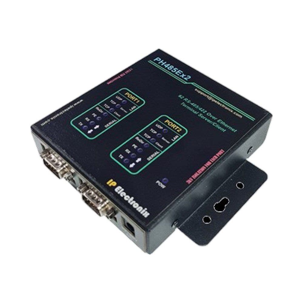 مبدل صنعتی RS485 و RS422 به اترنت IP Electronics مدل PH485Ex2