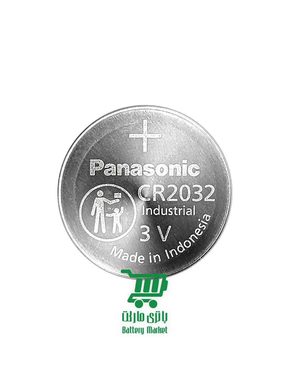 باتری سکه ای پاناسونیک مدل CR2032 بسته 20 عددی - باتری مارکت
