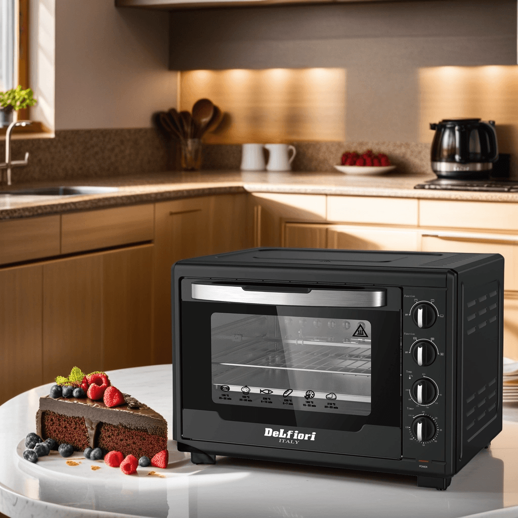 اون توستر 60 لیتری دلفیوری DeLfiori مدل DF-870 — تصویر ۹