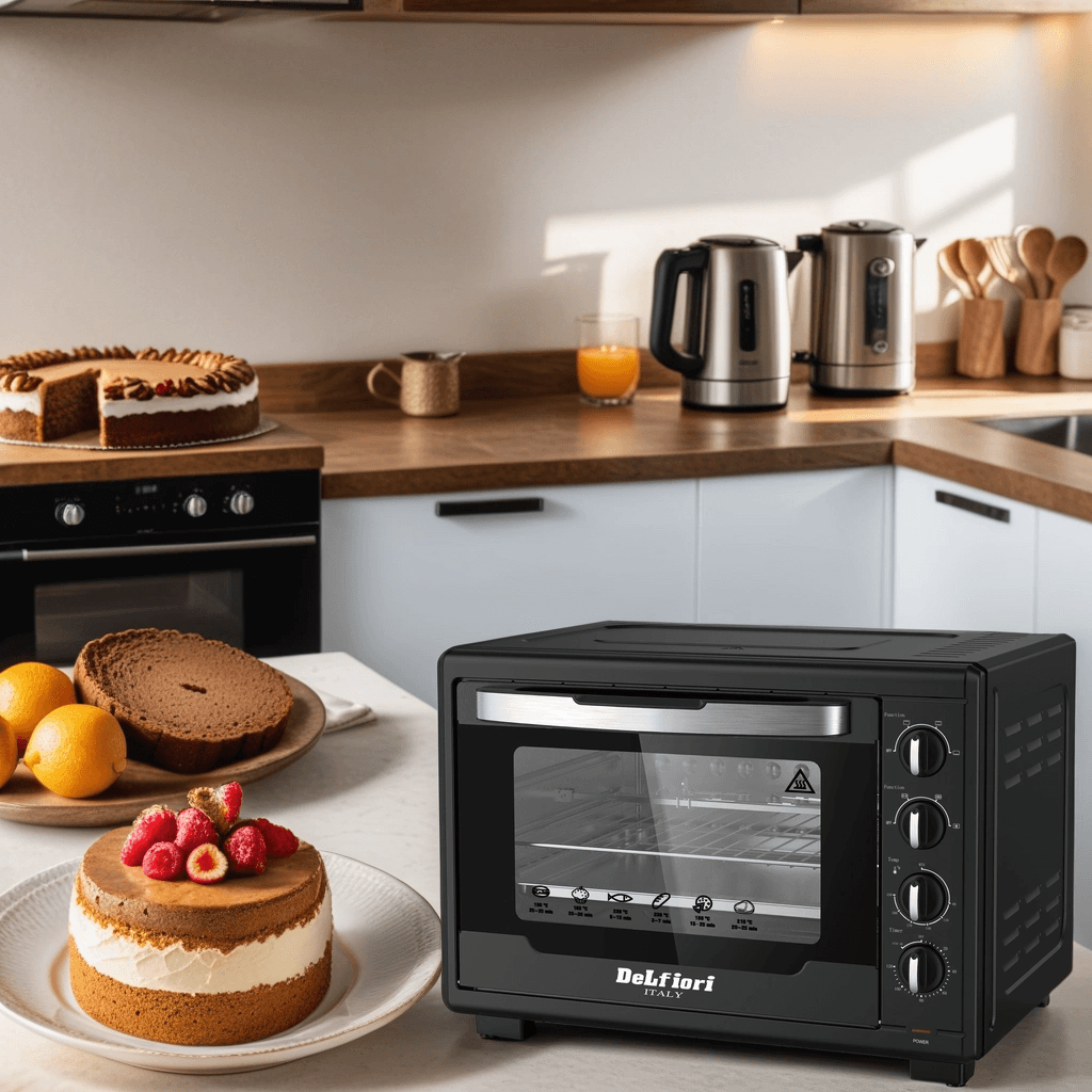 اون توستر 60 لیتری دلفیوری DeLfiori مدل DF-870 — تصویر ۱۰