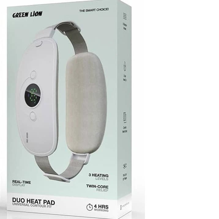 ماساژور قاعدگی شکم و کمر گرین لاین مدل Duo Heat Pad — تصویر ۲