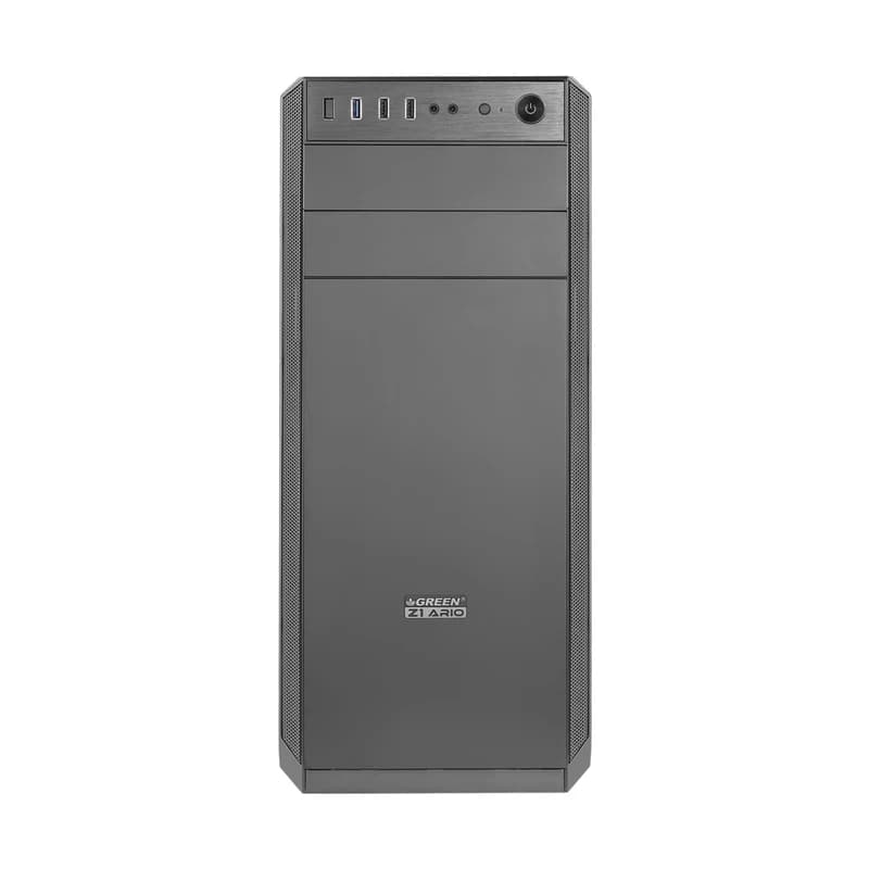 کیس کامپیوتر گرین Z1 Ario Mid Tower مشکی — تصویر ۴