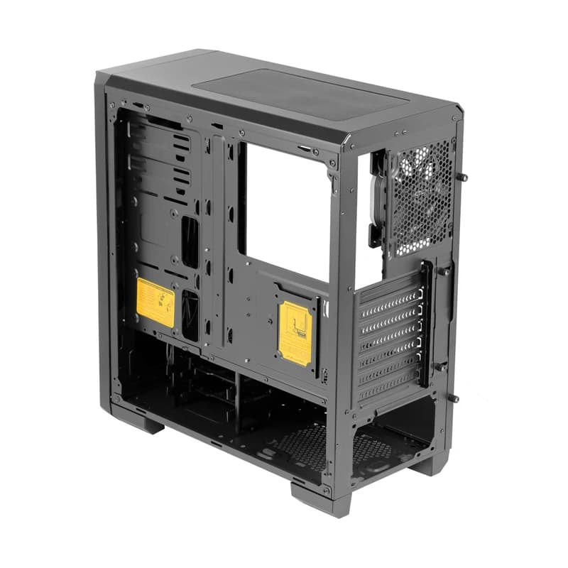 کیس کامپیوتر گرین Z1 Ario Mid Tower مشکی — تصویر ۳