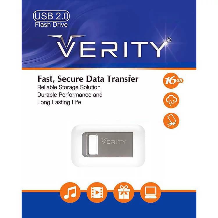 فلش مموری وریتی V 810 USB 2 ظرفیت 16 گیگابایت — تصویر ۳
