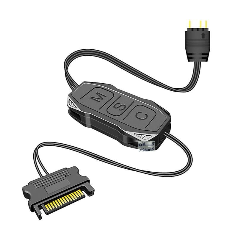کنترلر SATA ARGB فن و نورپردازی داخل کیس — تصویر ۳