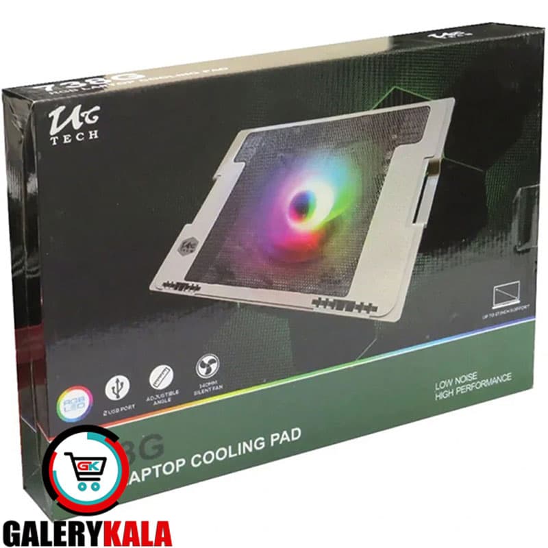 پایه خنک کننده لپ تاپ UCTECH مدل 738G RGB — تصویر ۸