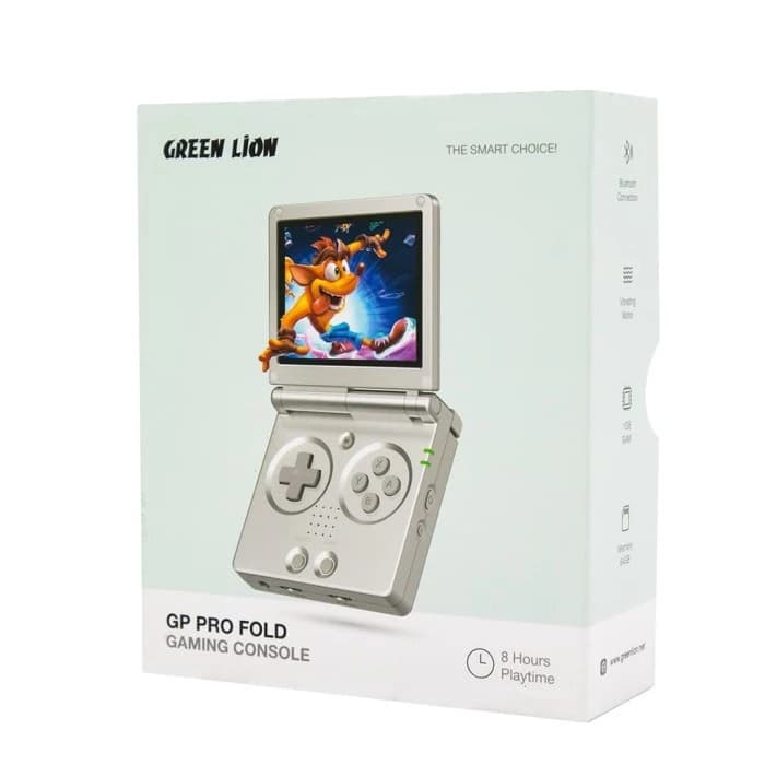 کنسول بازی گرین لاین GP PRO Fold | کنسول دستی تاشو حرفه‌ای | باتری 3300mAh — تصویر ۲