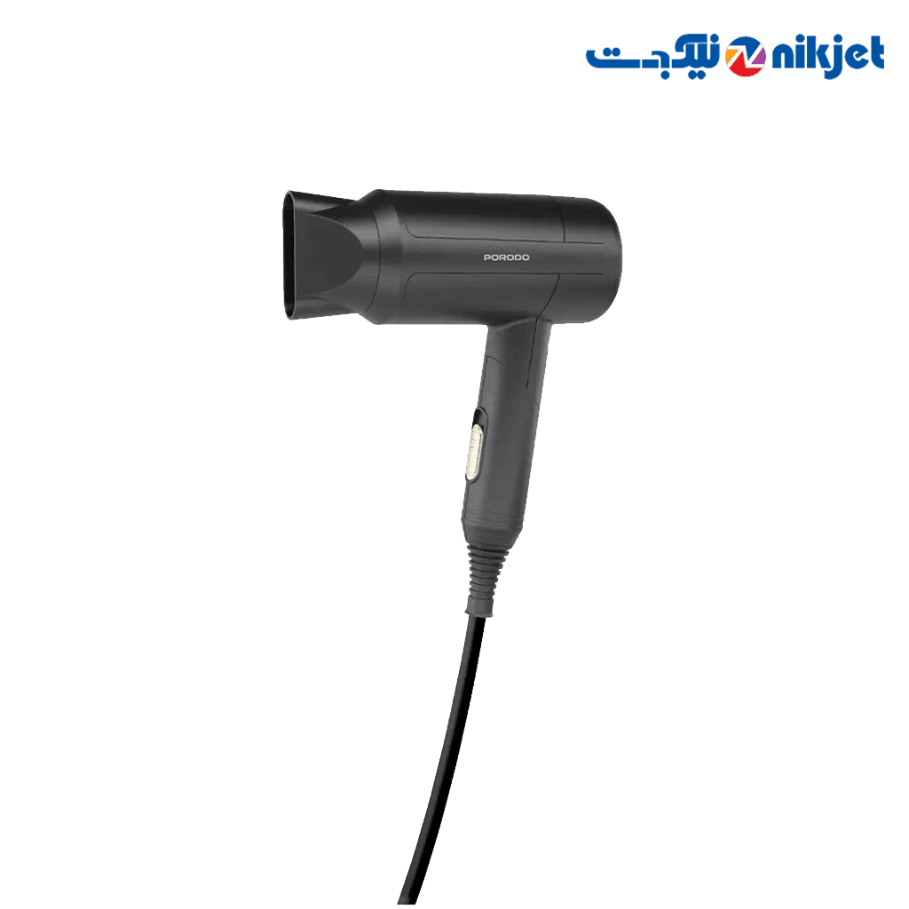 سشوار مسافرتی پرودو 1200 وات مدل LFS071 | سبک، تاشو و مناسب سفر