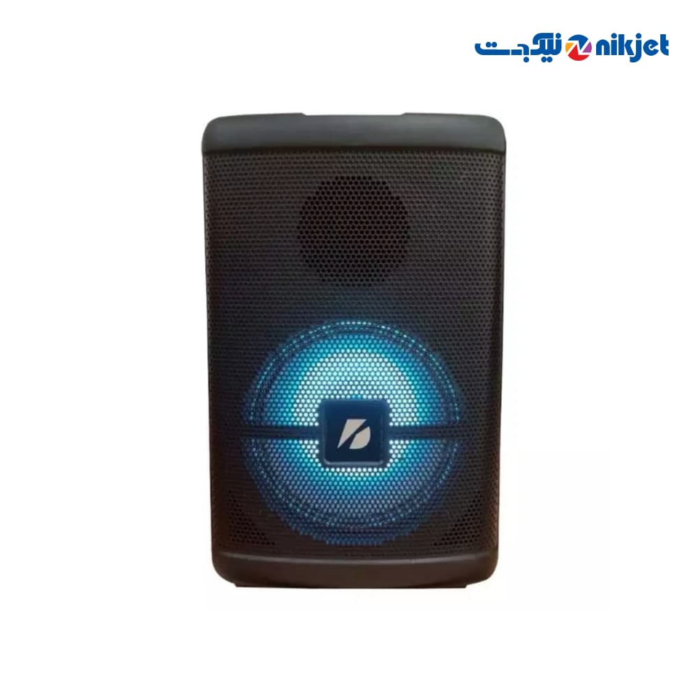 اسپیکر بلوتوثی قابل حمل KTS-1280 | صدای 26 وات، نورپردازی LED RGB و میکروفون وایرلس — تصویر ۵
