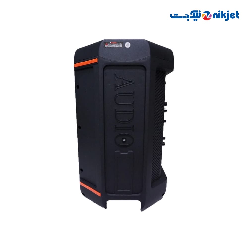 اسپیکر بلوتوثی قابل حمل KTS-1280 | صدای 26 وات، نورپردازی LED RGB و میکروفون وایرلس — تصویر ۶