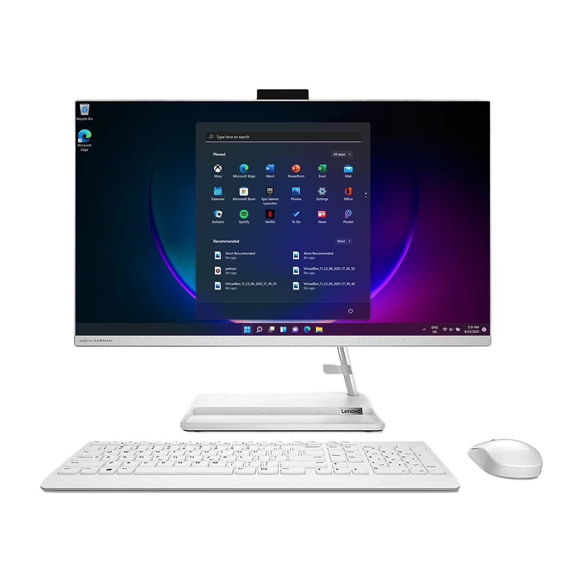 کامپیوتر ALL IN ONE مدل LENOVO IdeaCentre AIO3 i5 12450H-8GB-512GB SSD-2GB MX550 — تصویر ۷
