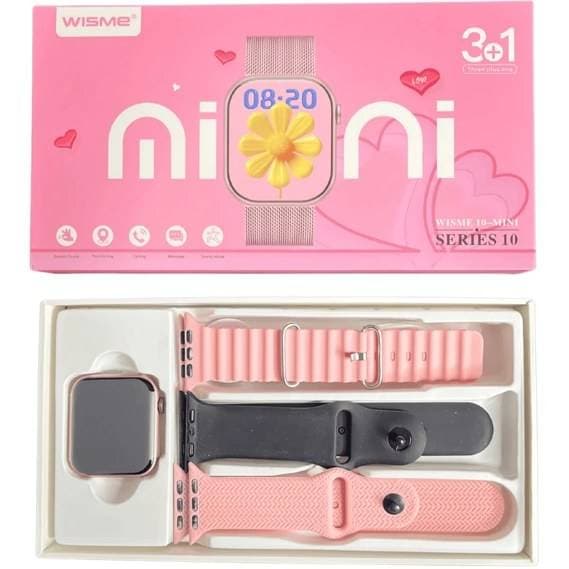 ساعت هوشمند Wisme 10 Mini سایز 40MM رنگ مشکی — تصویر ۴