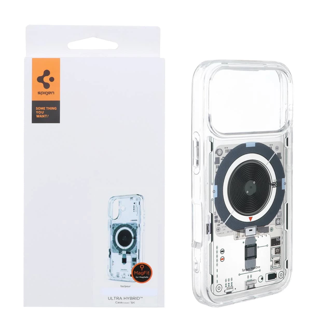 قاب اورجینال Spigen مگ سیف Neo one مدل Apple iPhone 17 Pro / iPhone 18 Pro – طرح 43 (پک دار)