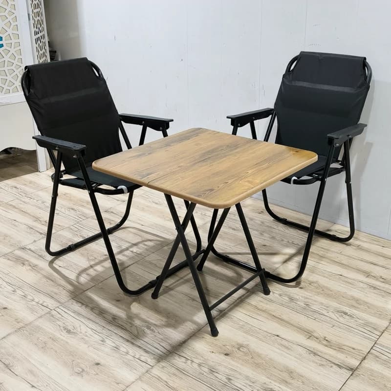 ست صندلی ساحلی تاشو VIP و میز mdf — تصویر ۶
