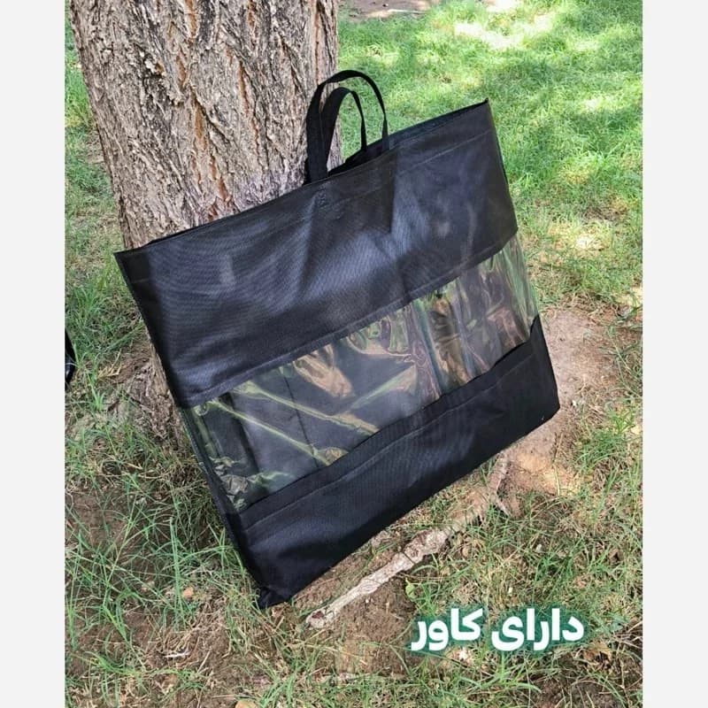 ست صندلی تاشو سوئدی و میز مسافرتی تاشو برزنتی — تصویر ۷