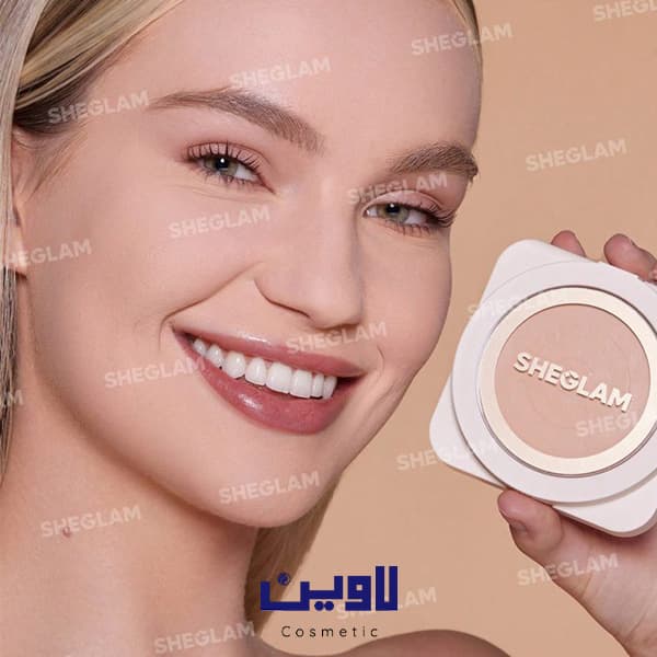 پنکیک کرم پودری شیگلم Sheglam رنگ شل Shell [اصل] — تصویر ۱۲