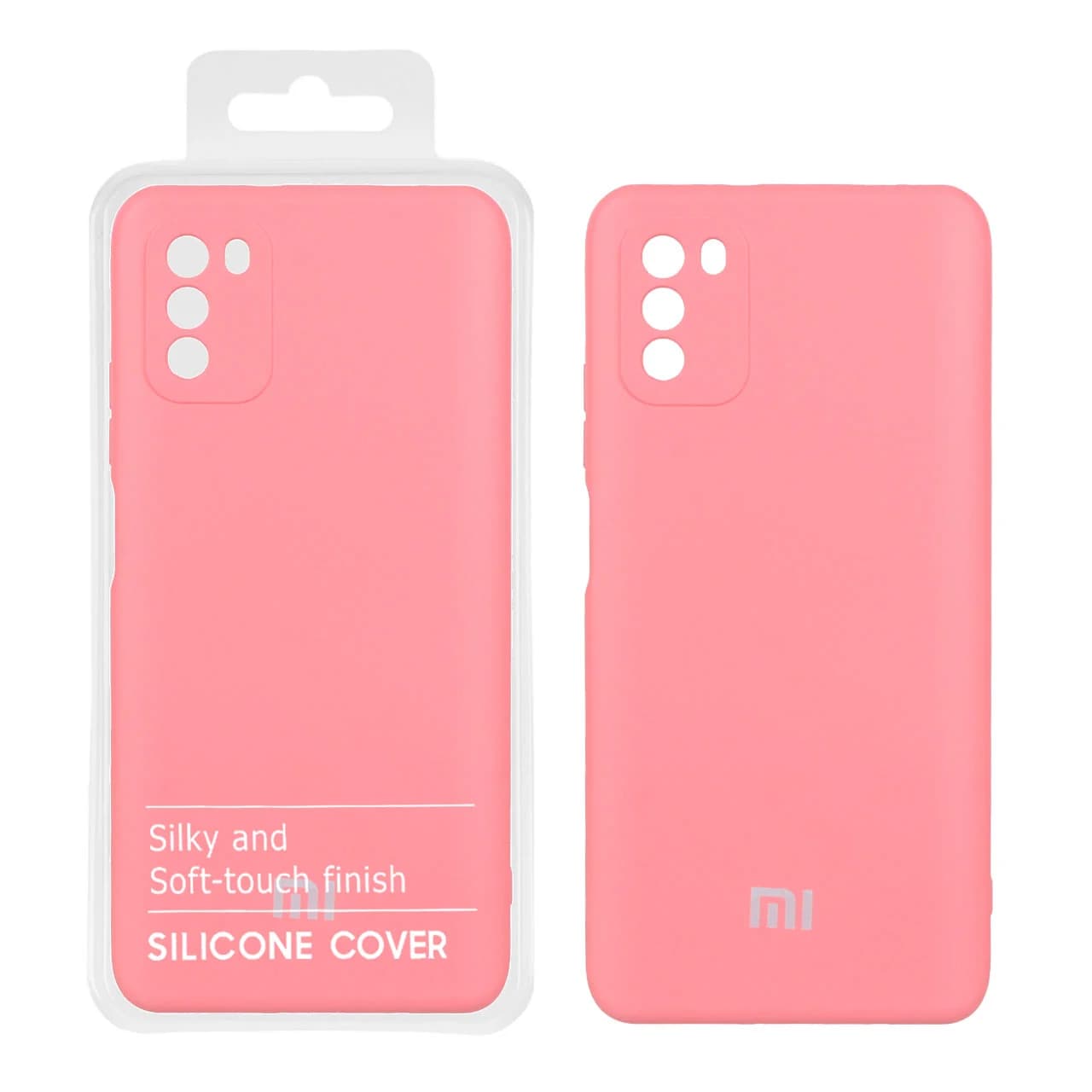 قاب نیو سیلیکون محافظ لنزدار RFF مدل Xiaomi Poco M3 — تصویر ۲