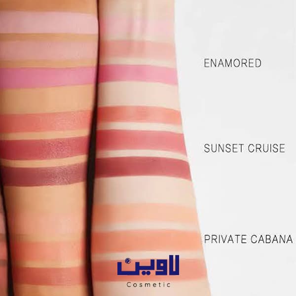 پالت رژگونه پودری 3 رنگ پرایوت کابانا private cabana شیگلم SHEGLAM مدل sweet cheeks [اصل] — تصویر ۲