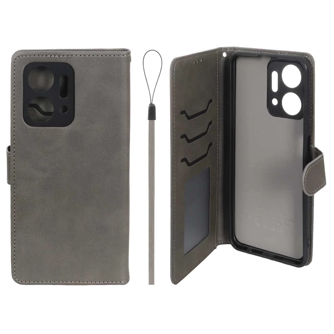 کیف موبایل مگنتی درجه یک داخل خز MNC Plus مدل Honor X7a — تصویر ۶