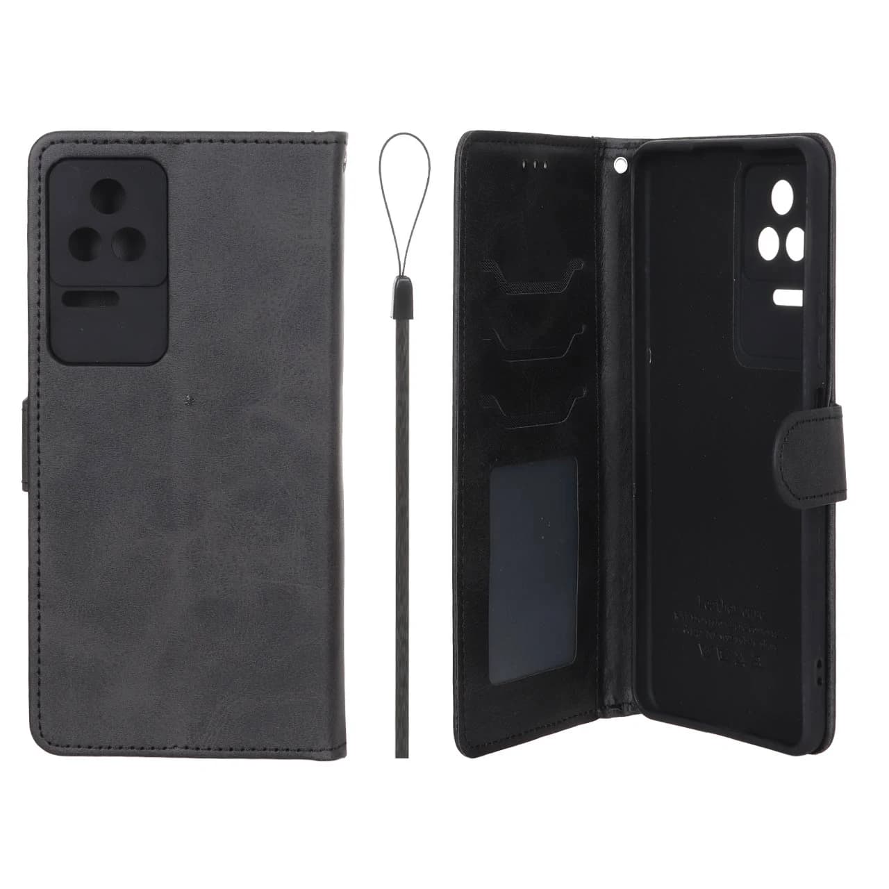 کیف موبایل مگنتی درجه یک داخل خز MNC Plus مدل Xiaomi Poco F4 / K30S