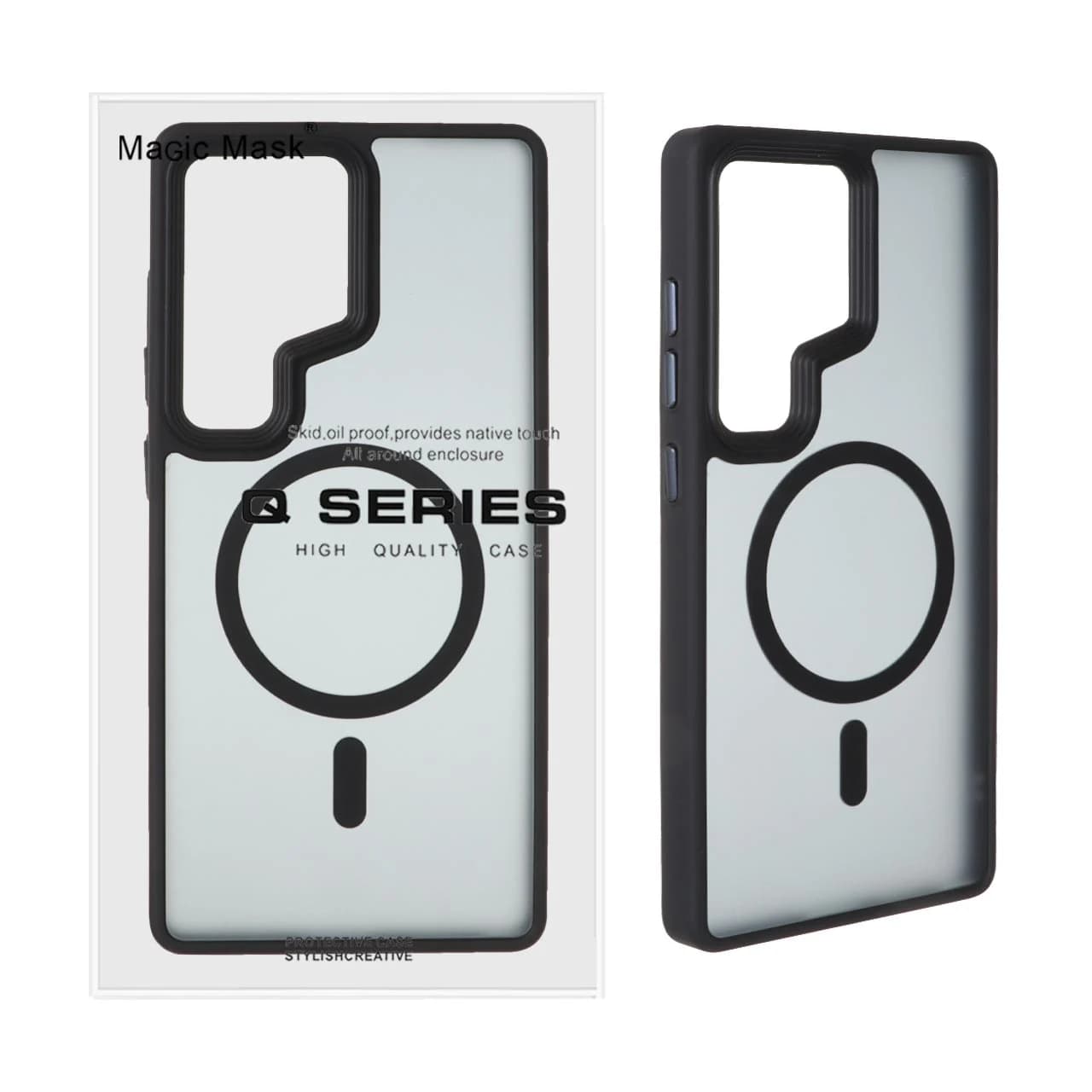 قاب اورجینال Magic Mask مات Magsafe مدل Samsung Galaxy S25 Ultra — تصویر ۳